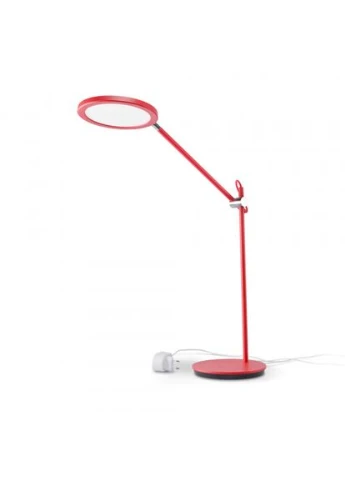 Настольная лампа светодиодная LED VL-TF15R 20W 4100K красная Videx (397340067)