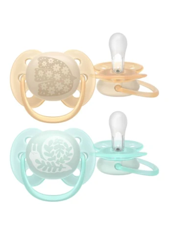 Пустышка Ultra Soft 0-6 мес. 2 шт. (SCF091/41) Philips Avent (397280544)