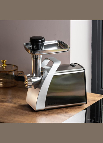 М'ясорубка електрична SK-06001 з насадками, сталь Sokany (315636026)