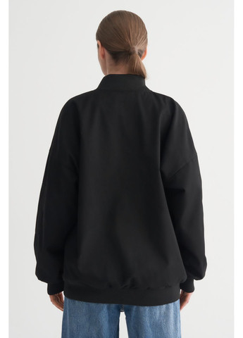 Чорна демісезонна куртка, колір чорний Estro