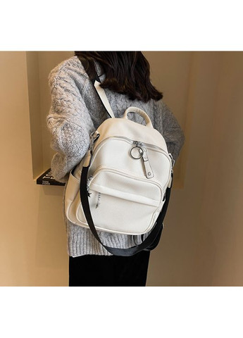 Женский белый рюкзак со звездочкой КиП (277698359)