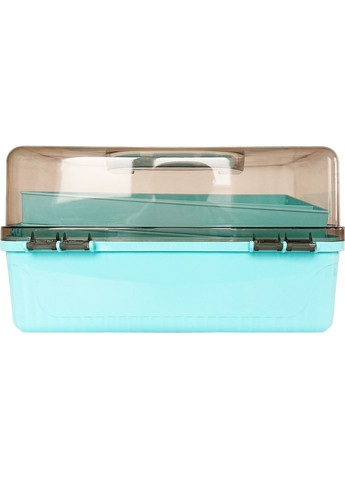 Аптечка органайзер 3 рівні, бокс для зберігання таблеток, контейнер для ліків Blue No Brand (365721734)