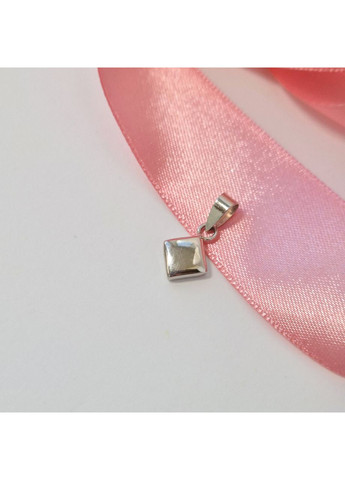 Серебряная подвеска подвес Ромб без Камней серебро 925 пробы Родированное 70485 1.45г No Brand (306741968)