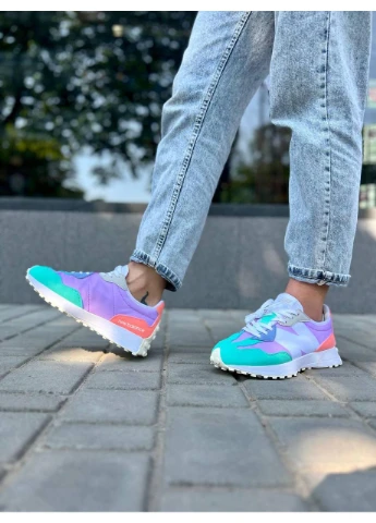 КРОСІВКИ ЖІНОЧІ NEW BALANCE 327 MULTICOLOR V3 НЬЮ БЕЛАНС 327 No Brand комбіновані демісезони (391019479)
