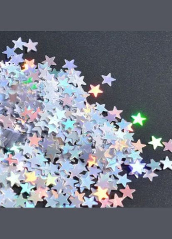 Онфетти Звездочки для праздника жесткий 15 г 5 мм перламутровый Jannet конфеті (330828042)