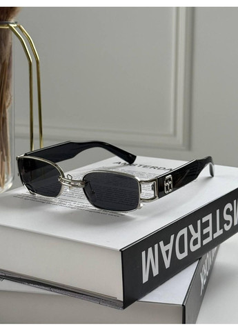 Окуляри з кільцем зі сталевим оправою від сонця. Сонцезаситні окуляри з полікарбонатною лінзою жіночі та чоловічі No Brand (370975405)