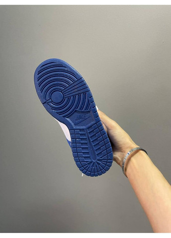 КРОСІВКИ ЖІНОЧІ NIKE SB DUNK UNIVERSITY BLUE НАЙК СБ ДАНК No Brand білі демісезони (368868721)