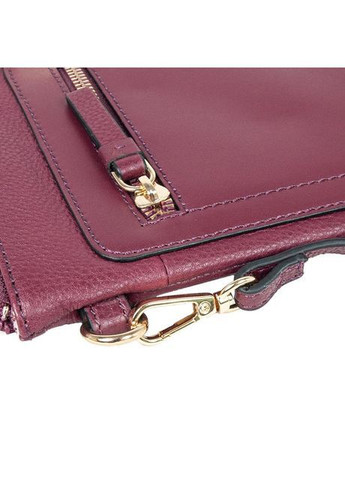 Сумка клатч жіноча шкіряна через плече для смартфона маленька Бордовий 40674 Ashwood (361970351)