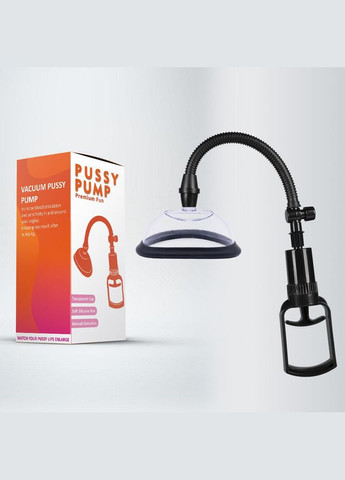 Вакуумна помпа для вульви Pussy Pump Premium Fun розмір L (13 см) Men Powerup (317847524)