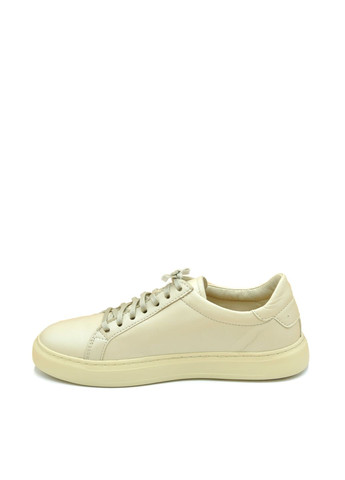 Бежевые кеды кожаные женские Corso Vito