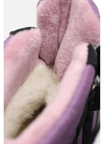 Зимние термосапоги для девочки цвет сиреневый cb-00285230 Kimboo
