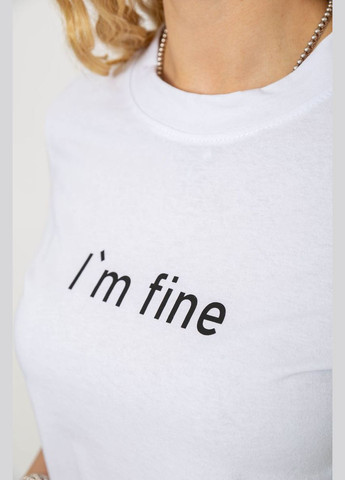 Футболка женская с принтом, 241R1833 Ager - (365076278)