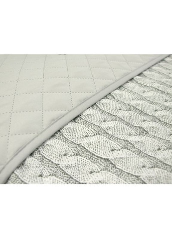 Набір покривало 212х240 + 2 подушки 40х40 "Grey Braid" Руно К_993.52У_Grey Braid (302673014)