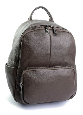 Женский кожаный рюкзак коричневый No Brand (292557715)