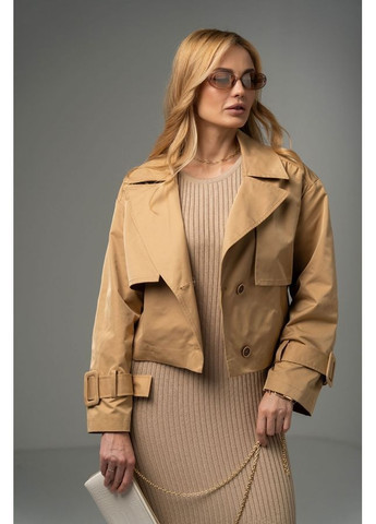 Песочная куртка 3670 песочный Triko Bakh