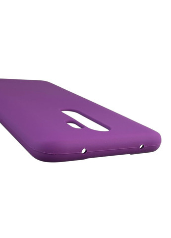 Чохол для Redmi Note 8 Pro силіконовий з мікрофіброю нековзний на сяомі редмі нот 8 про фіолетовий Xiaomi (366389827)