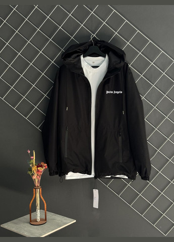 Черная демисезонная ветровка Vakko