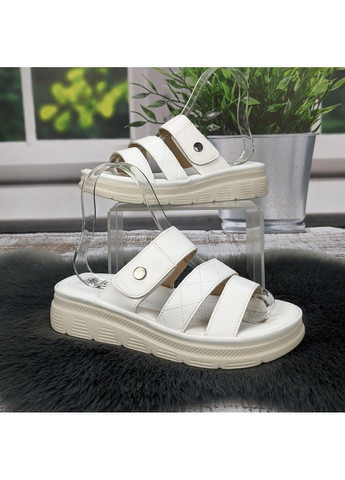 Белые шлепанцы женские Fashion