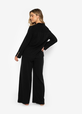 Чорна всесезон піжама жіноча studio pj-sand (5056372009276) Pretty You London