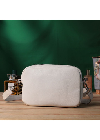 Класична жіноча сумка крос-боді з натуральної шкіри 21х13,5х5 см Shvigel (315873247)