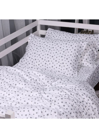 Постільна білизна 016 White Stars Фланель 2x143x210 (m502881) Mirson 016 White Stars Фланель 2x143x210 Сімейний (369018434)