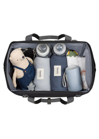 Сумка для коляски Ida Black Onyx, чорний Lionelo LO-IDA BLACK ONYX (335030378)