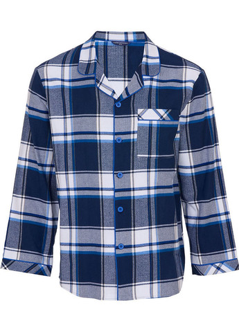 Піжама чоловіча тепла фланель 100% бавовна зимова преміум комфорт Cyberjammies Frosty (368558979)