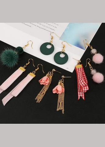 Набір фурнітури для створення біжутерії колір золото швензи, затискачі, кільця, карабіни, гвинти, піни No Brand (322287361)