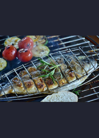 Набір для Риби: Сітка Гриль + Рибочистка для Риби - Для Гурманів, Рибалок, в Похід (5024430) Clefers (302804129)