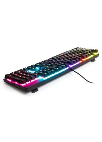 Клавіатура KBGM-100 LED Blue Switch USB Black (KBGM-100 Black) Vinga (400752747)
