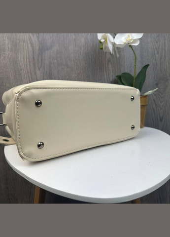 Качественная женская сумка на плечо стиль Зара молочная No Brand (334730567)