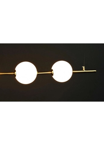 Люстра світлодіодна підвісна LED світильник для квартири на стелю ледве 27875 Латунь 25-120х12х105 см. Sunnysky (324396726)