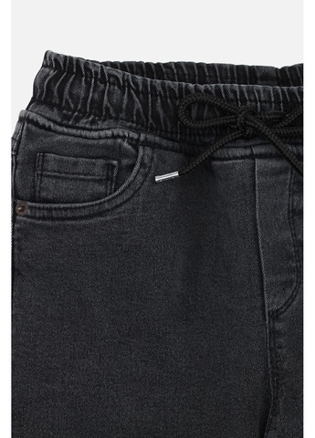 Серые зимние джинсы carrot для мальчика цвет серый цб-00286573 Gocer