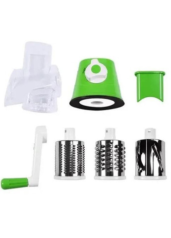 Механическая овощерезка мультислайсер TableTop Drum Grater 3 насадки (1756374727) No Brand (332006246)