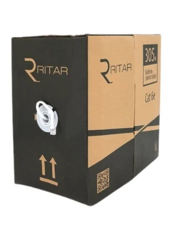 Кабель кручена пара КВПЕ FTP 305 м White (KVPFRTCU4056305W) Ritar (326800545)