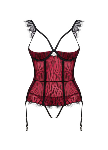 Корсет (відкритий корсет, відкриті стрінги) Obsessive (285736397)