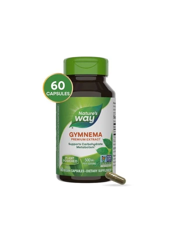 Джімнема стандартизована Gymnema 500 мг 60 капсул Nature's Way (361119111)