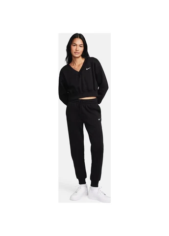 Спортивные штаны женские черные FZ7626-010 Nike PHOENIX FLEECE MID-RISE PANTS (397844350)