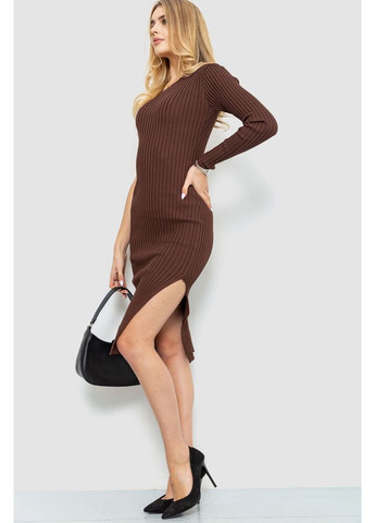 Коричневое платье вязаное,, 204r174 Ager