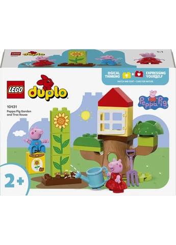 Конструктор DUPLO Сад и домик на дереве Пеппи, 20 деталей () Lego 10431 (328400380)