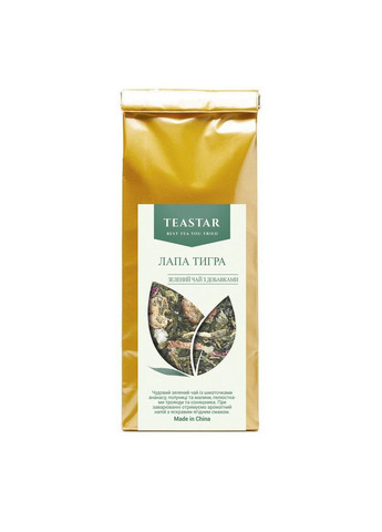 Чай Лапа тигра зелений розсипний 50г PA 63210 Tea Star (284722951)
