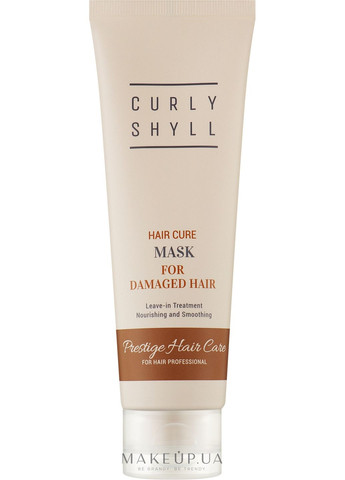 Термозащитная маска для поврежденных волос Hair Cure Mask 100ml (1239666-31020994) Curly Shyll (368658498)
