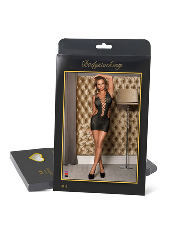 Мини-платье ажурное с декоративными переплетениями, Star Night (361670645)