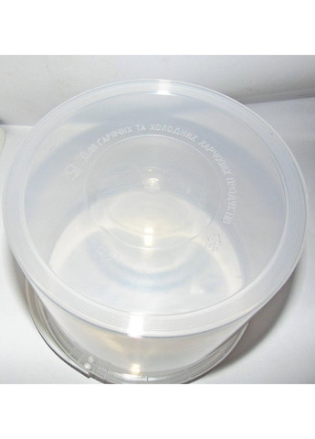 Відро пластикове харчове прозоре з кришкою 3л Лібо-Пласт (303208495)