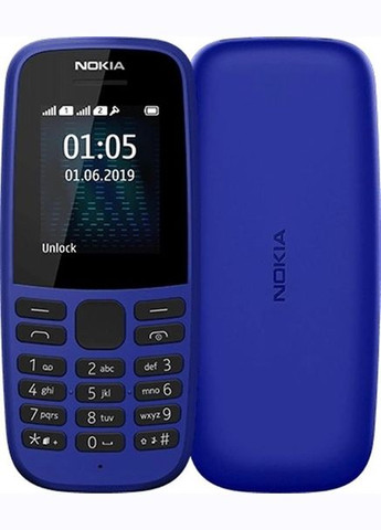 Мобільний телефон 105 Dual Sim Blue Nokia (292132670)