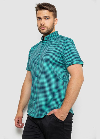 Сорочка чоловіча в клітинку, колір рожевий, Ager (341676734)