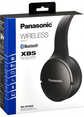 Навушники RB-HF420B Bluetooth Black Panasonic (339086451)