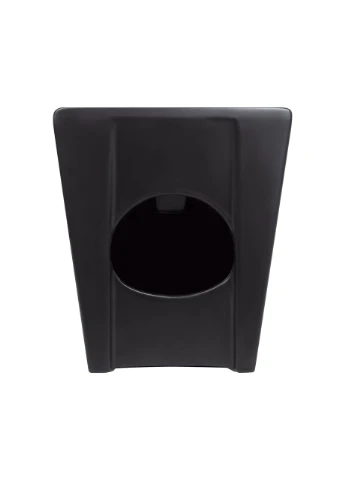 Биде напольное Robin 565x360x405 Matt black QT13442141CMB Qtap (395929855)