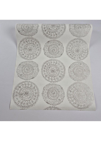 Обои винил на флизелине 0.53 × 10.05 м 57126, серо-молочные для спальни, гостиной, коридора MARBURG (368895862)