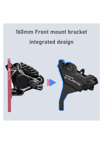 Каліпер передній BR-U6030 CUES FLAT MOUNT колодка B05S Shimano (333034792)